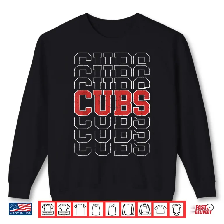 Sweatshirt Vintage Cubs Gifts Shirt
