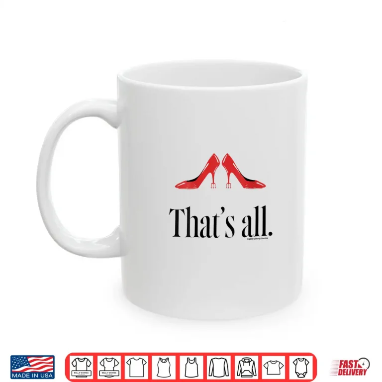 Mug The Devil Wears Prada 2 Thats All Red High Heel Pitchfork Shirt