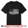 Build The Red Wall Funny Vintage Flag Shirt