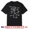Funny Ow Ow Ow Ow Saying Body Pain Character Humor Sarcastic Shirt