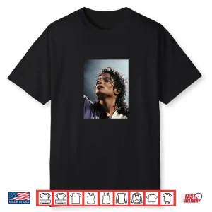 Michael Jackson Bad Album Live World Tour 1988 Shirt