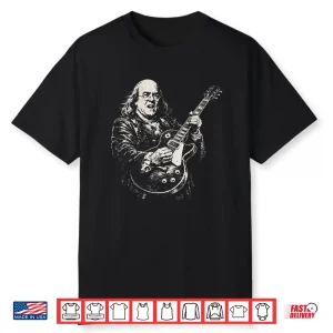 Patriotic 1776 Guitar Rock Vintage American Design Shirt