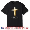 I Stand With Pope Leo Retro Faith Shirt