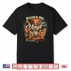 Vintage Raised On Vinyl And V8S Retro Car Music Culture Shirt