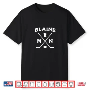Blaine Minnesota Hockey Vintage Shirt