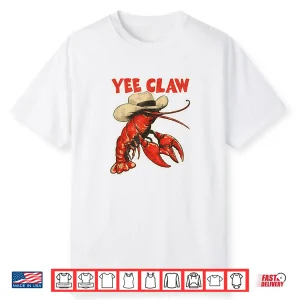 Yee Claw Crawfish Cowboy Shirt