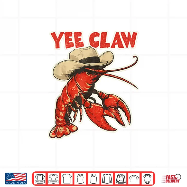 Design Yee Claw Crawfish Cowboy Shirt