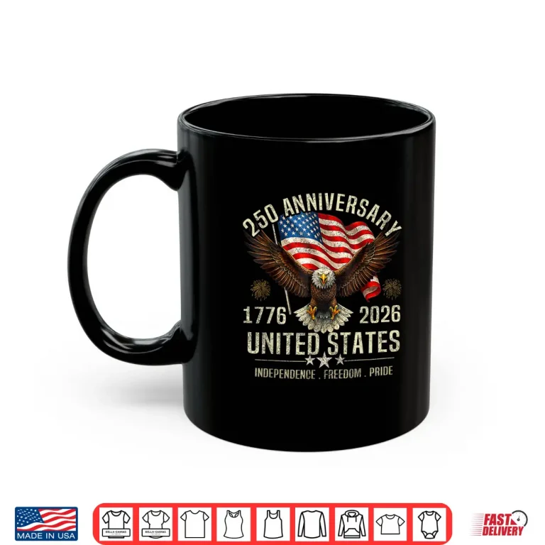 Mug 250 Years American Anniversary USA Patriotic Independence Shirt