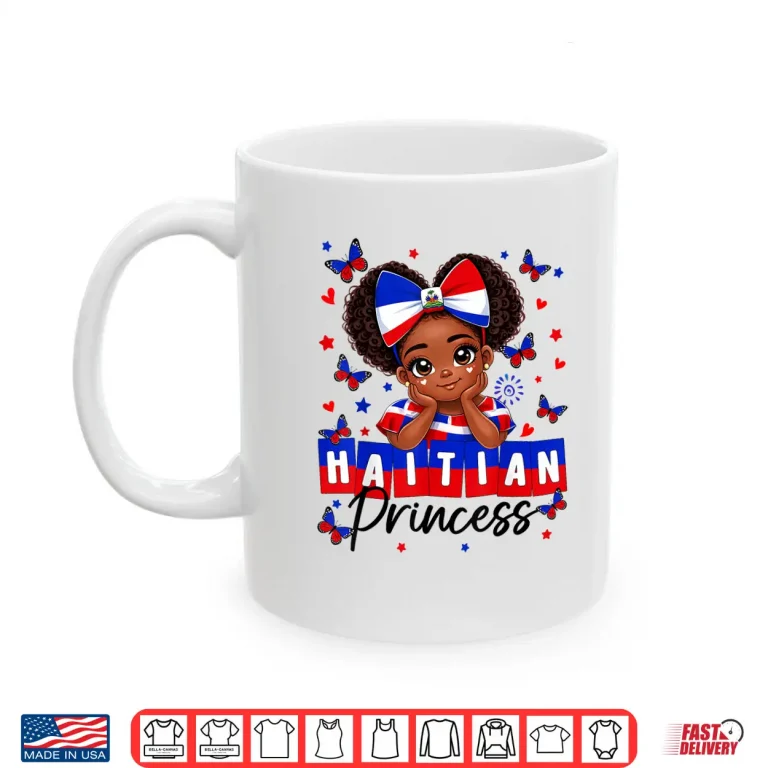 Mug Haitian Princess Haitian Coquette Haiti Pride Women Girl Shirt