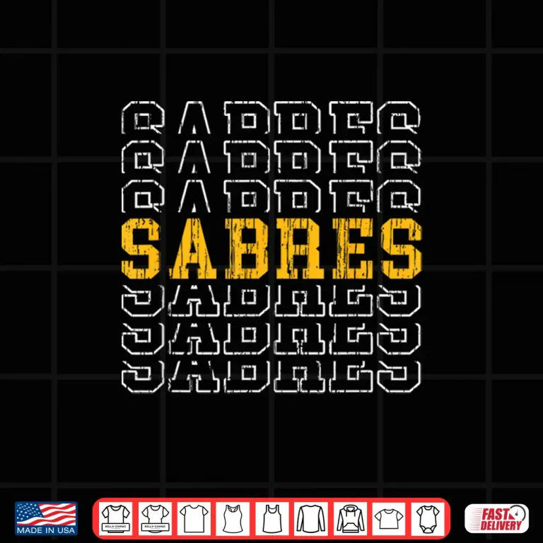 Design Sabres Vintage Gift Shirt