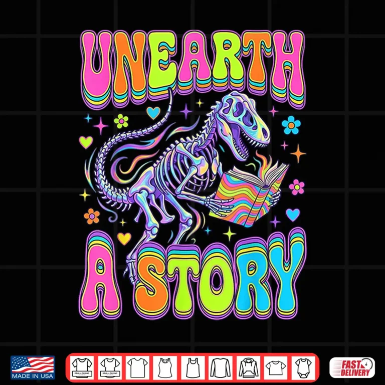 Design Unearth a Story Summer Reading 2026 Shirt