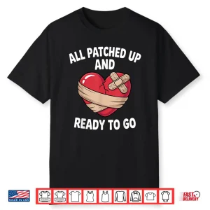 Funny Open Heart Surgery Art Heart Surgery Shirt