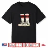 Old School 80S Tube Socks Striped Retro Sneakers Shirt