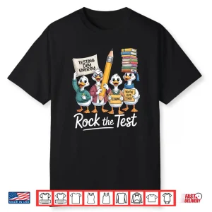 Testing Day Energy Student Funny Shirt