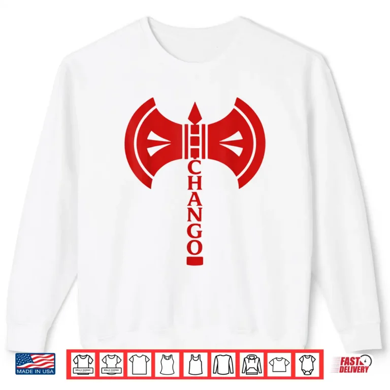 Sweatshirt Chango God of Thunder and Lightning Orisha Shirt