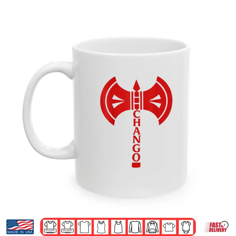 Mug Chango God of Thunder and Lightning Orisha Shirt