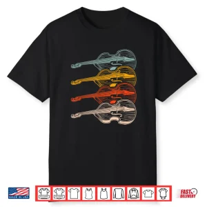Double Bass Player Retro Double Bassist Double Bass Lover Shirt