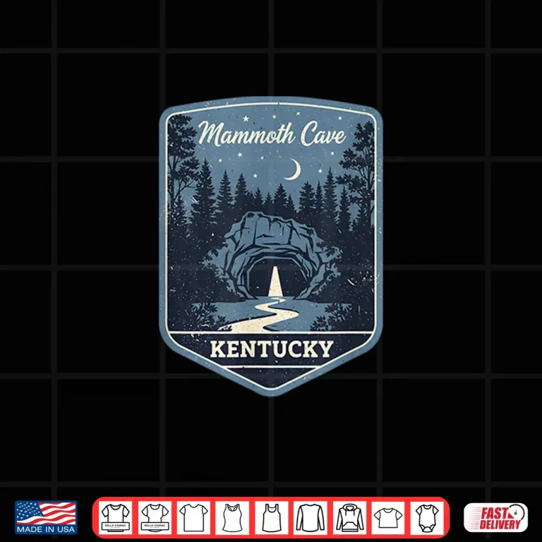 Design Mammoth Cave Kentucky National Park Hiking Adventure Nature Shirt