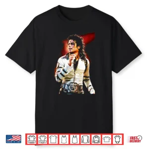 Michael Jackson Smooth Criminal Live Bad World Tour Shirt