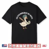 Outnumbered By Boys Baseball Mom Funny Goose Shirt