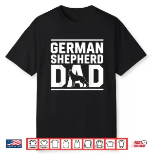 Cool German Shepherd Design For Men Boys Dog Lover Owner Shirt