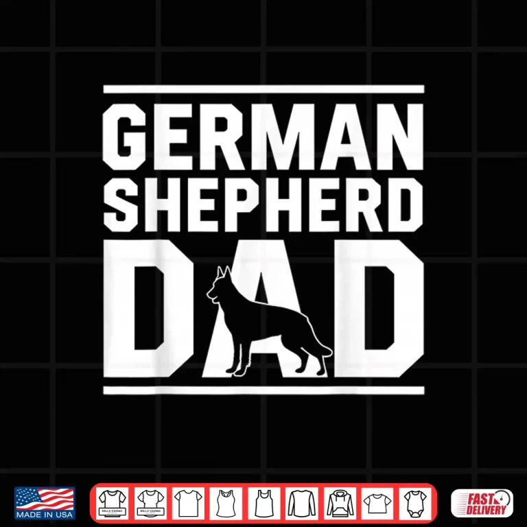 Design Cool German Shepherd Design for Men Boys Dog Lover Owner Shirt