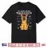 Funny Anatomy German Shepherd Dog Owner Shirt