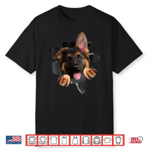 Funny German Shepherd Lovers Design For Men Women Pet Dog Shirt