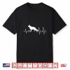 German Shepherd Dog Heartbeat Pulse Shirt