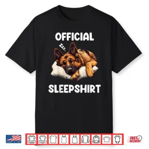 Official German Shepherd Sleepshirt Dog Lover Pajamas Shirt
