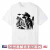 Western German Shepherd Ufo Dog Alien Cowboy Gsd Ranch Shirt