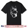 Dog Silhouette Sitting German Shepherd Shirt