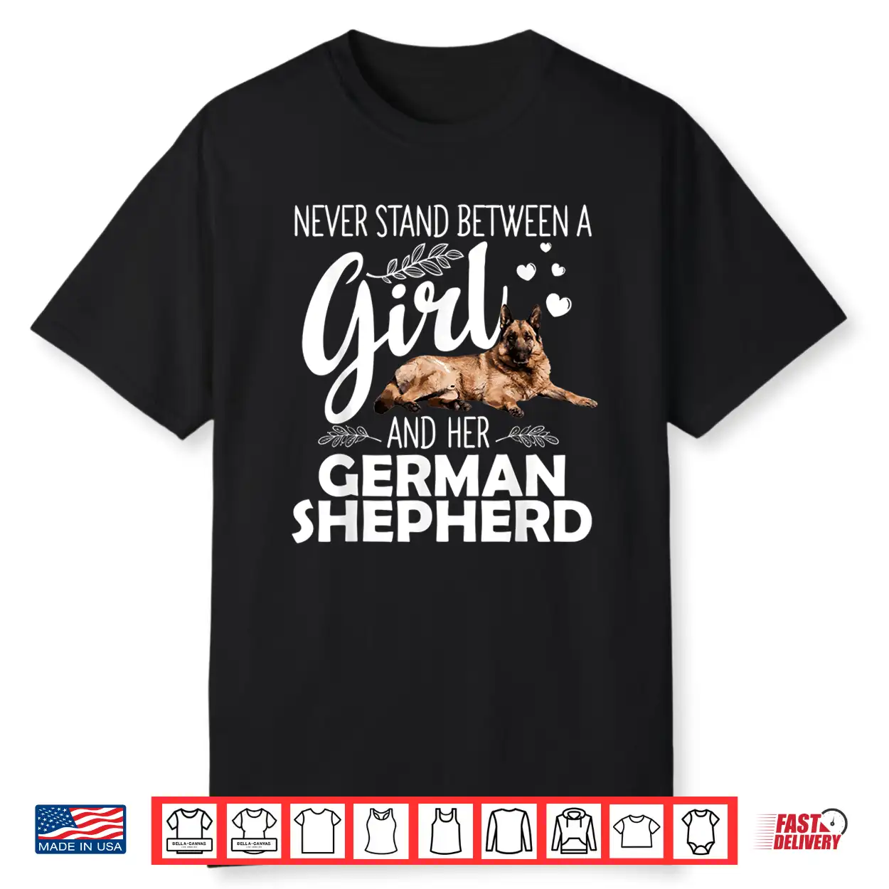 Funny German Shepherd Art For Girls Women Pet Dog Lovers Shirt Funny German Shepherd Art For Girls Women Pet Dog Lovers Shirt