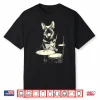 Funny German Shepherd Playing Drums Musician Dog Drummer Shirt