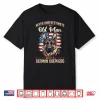 German Shepherd Dog Breed Pet Never Underestimate An Old Man Shirt