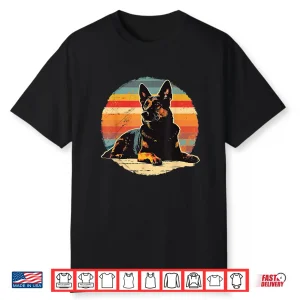 Vintage German Shepherd Dog Retro Shirt