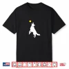 White German Shepherd Dog Gsd Catching Yellow Tennis Ball Shirt