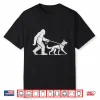 Bigfoot Walking German Shepherd Dog Lover Sasquatch Shirt