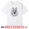 Floral German Shepherd Dog Mom Flower Design Shirt