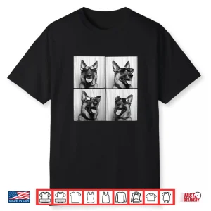 Funny German Shepherd Face Gsd Cool Dog With Sunglasses Shirt