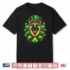 Funny Puppy Shamrock German Shepherd Dog St. Patrick’S Day Shirt