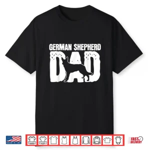 German Shepherd Dad Dog Lover Father’S Day Shirt
