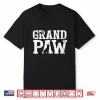 German Shepherd Grand Paw Grandpaw T Shirt Dog Lover Grandpa