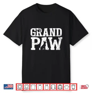 German Shepherd Grand Paw Grandpaw T Shirt Dog Lover Grandpa