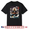 German Shepherd Samurai Japanese Retro Ukiyo E Warrior Dog Shirt