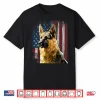 Patriotic German Shepherd American Flag Shirt Dog Gifts