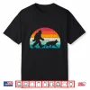 Bigfoot Walking A Dog German Shepherd Lovers Dog Dad Shirt