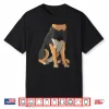 Cool German Shepherd Dog Halloween Costume Lazy Gift Shirt