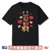Cute German Shepherd Valentines Day Dog Mom German Lover Shirt