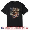 German Shepherd American Flag Dog Patriotic Pet Shirt